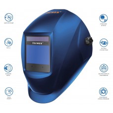 Сварочная маска с автоматическим светофильтром Tecmen ADF - 815S 5-13 TM16 Синяя